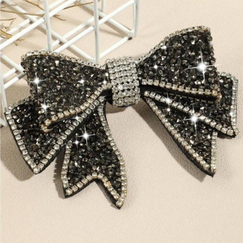 ✨NEW Sparkling Rhinestone Bow Tie - Picture 4 of 6